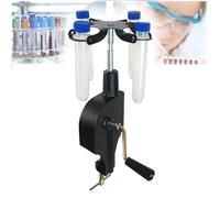 Mavdecll Hand Crank Centrifuge, 1800 Rpm Manual Centrifuge Machine, for 15ml*4 Centrifuge Tubes, Can Be Fixed On The Table, for Centrifugal Separation Demonstration Experiments