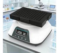 Mavdecll Lab Microplate Shaker Oscillator, Microplate Mixer for 96-Well Plate/ELISA Plate/Tissue Culture Plate, 100-1200RPM Adjustable Speed, 1min-8h Timing, for Mixing and Shaking Solutions