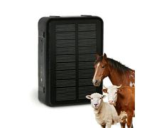 Mavdecll Solar Animal Tracker, Large Animal GPS Locator Device, 9000mAh/Real-time Tracking/IP67 Waterproof/Anti-theft Function, Perfect for Cattle, Sheep, Horse and Camel