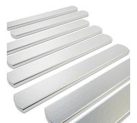 mavee 4lb Steel Weight Plates (8-Pack, 0.5lb Each), Rustproof Solid Steel Adjustable Inserts for Weighted Vests, Ankle Wrist Weights - Strength Training, Running, Cardio Workouts