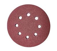 Maveek 50 Pcs 125mm Sanding Discs, 5 Inch 60 Grit Sanding Discs for Random Orbital Sander, 8-Holes Orbital Sander Discs Round Hook and Loop Sanding Pads Sandpaper for Wood Walls Metal