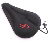 Mav el Bike Seat Cover - Extra Comfortable Soft Gel Bicycle Seat Cycle Saddle Cushion Bicycle Pad Cover (Black)