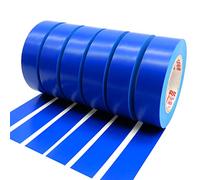 Maveek PVC Electrical Insulation Tape - 20m x 19mm (6 Pack Blue)