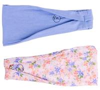 Maven Thread Bloom 2.0 Workout Headbands for Women - 4" Wide Non-Slip Athletic Headbands for Running, Yoga, Gym, and Exercise - Sweat-Wicking Sports, 2 Pack