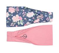 Maven Thread Energy Headbands Wide 4 Inch Thick Non-Slip Sweatbands for Women Sports Running Gym Athletic Training and Yoga Pack of 2