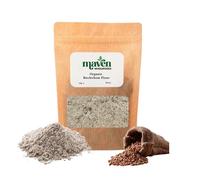 Maven Wholefoods Organic Buckwheat Flour 2kg | Gluten-Free, Vegan, High Fibre & Protein | Raw, Non-GMO & Certified Organic | Ideal for Baking, Pancakes, Flatbreads | Resealable Bag
