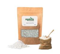 Maven Wholefoods Organic Coconut Flour - 500g Raw | Gluten-Free, High-Fiber, Low-Carb Baking Flour for Keto & Paleo | Certified Organic, Non-GMO, Vegan Friendly | Resealable Bag