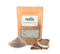 Maven Wholefoods Organic Rye Wholemeal Flour Dark 5kg | Stone-Ground | High Fibre | Non-GMO | Vegan & Vegetarian Friendly | Natural Baking Ingredient | Resealable Pack
