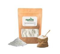 Maven wholefoods Organic Spelt Wholemeal Flour 5kg | Raw | GMO Free | High Fibre & Protein | Certified Organic | Suitable for Vegetarian & Vegan | Packed Fresh in Resealable Bags (5kg)