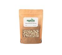Maven Wholefoods Whole Blanched Almonds 500g | Vegan | GMO Free | Source of Protien & Fibre | Ideal for Keto & Paleo | Suitable for Vegetarian | Packed Fresh in Resealable Bags