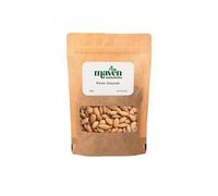 Maven Wholefoods Whole Natural Almonds 500g | Vegan | GMO Free | Protien | Source of Fibre | Raw | Unsalted | Suitable for Vegetarian | Packed Fresh in Resealable Bags