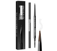 MAVENI Micro Eyebrow Pencil for Women,0.1mm Ultra-Fine Mechanical Pencil,Draws Tiny Brow Hairs and Fills in Sparse Areas and Gaps,Makeup Brow Definer Waterproof,Lasting,0.2g (mini 04 Red Brown)