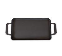 Maverick 22-Inch Preseasoned Carbon Steel Griddle, 4mm Heavy-Duty Flat Top Grill Pan with Raised Edges & Integrated Handles