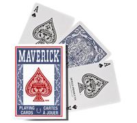 Maverick Blue Quality Playing Cards Deck Poker Standard Index Magic Tricks New