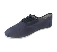 Maverick Mens Maverick Flat Lace Up Pumps - Navy - UK 9