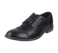 Maverick Mens Maverick Lace Up Brogue Shoes A2126 - Navy - UK 10