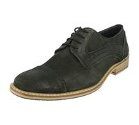 Maverick Mens Maverick Lace Up Shoe Stitched Panels and Toe Cap - Black - UK 10