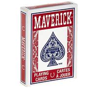 Maverick Red Playing Cards Deck Poker Standard Index Magic Tricks Quality New
