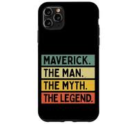 Maverick The Man The Myth The Legend Funny Personalized Case for iPhone 11 Pro Max