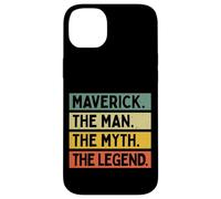 Maverick The Man The Myth The Legend Funny Personalized Case for iPhone 14 Plus