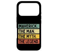 Maverick The Man The Myth The Legend Funny Personalized Case for iPhone 17 Pro