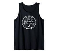 Mavericks Half Moon Bay California Big Wave Surfing Surfer Tank Top