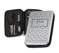 Maverton Mini Tool Set in a Personalised Aluminum Box - at-Home Personalised Toolbox for Woman - Birthday Gift - for Female Tinkerers - Nailed it