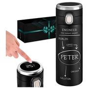 Maverton Thermal Mug for Man - Customisable 400 ml Travel Tumbler for him - Coffee On The Go - Mens Gadgets - Coffee Mug for Birthday - Personalised Tumbler for boy - Engineer