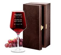 Maverton Wine Glass for man, 530ml Capacity, for Wine Connoisseur, Sister