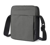 MAVHVAM Messenger Bag Mens Cross Body Bags Travel Shoulder Bag Small Sling Bags Lightweight Side Bag with Adjustable Strap Water Repellent Large Capacity for Hiking Walking Work Daily Use Dark Grey