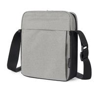 MAVHVAM Messenger Bag Mens Travel Cross Body Bags Small Lightweight Side-Bag with Adjustable Strap Water Repellent Large Capacity for Hiking Walking Work Daily Use Light Grey