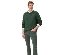 Mavi Men's Crew Neck Sweater Sweatshirt, Dark Green, M