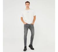 Mavi Mens Jeans Skinny, Denim Trousers Slim Fit, JAMES Ultra Move Grey, W33 L30