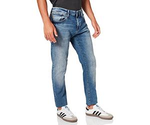 Mavi Men's Leo Skinny Jeans, Mid Indigo Ultra Move, 26W x 30L