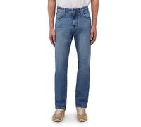Mavi Men's London Jeans, Mid Brushed Classic Denim, 32W x 31L
