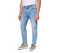 Mavi Men's Milan Jeans, Mid Ripped Blue, 30W x 29L