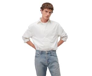 Mavi Men's Pocket Shirt, Antique White, M, Antique White, M
