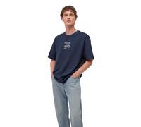 Mavi Men's Printed Tee T-Shirt, Total Eclipse, L, Total Eclipse, L