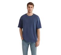 Mavi Men's Short Sleeve Tee T-Shirt, Black (Black Iris), L