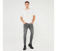 Mavi Men's Skinny Jeans, Denim Pants Slim Fit, JAMES ultra move Grey, W33 L30