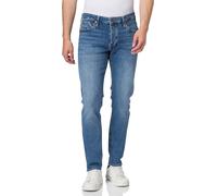 Mavi Men's Yves Jeans Trousers Slim Skinny Leg Mid 90's Ultra Move Blue,...
