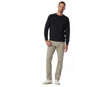 Mavi Men's Zach Regular Rise Straight Leg Pants, Beige Twill, 34W / 34L