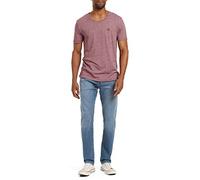 Mavi - Mens Zach Straight Jeans, Color Lt Athletic, Size: 33W x 32L
