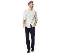 Mavi Men's Zach Straight Leg Jeans, Dark Navy Twill/Blue, 32W x 32L
