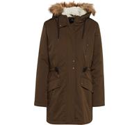 Mavi Women Jackets Basic Parka FUR Detailed Coat Forest Green