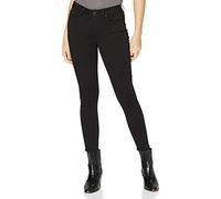 Mavi Women's Adriana Jeans, Double Black Str, 27W x 28L