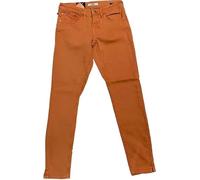 Mavi Women's Adriana Jeans, Orange, 34W x 28L