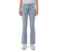 Mavi Women's Bella MID-Rise Jeans, Light Blue Everyday, 28/32, Lt Blue Everyday, 28W x 32L
