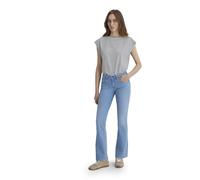 Mavi Women's Bella Mid-Rise Jeans, Lt Blue Str, 33W / 38L