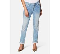 Mavi Women's Jeans, ANDREA, Denim Pants, Straight Leg, Light Uptown Sport, W27
